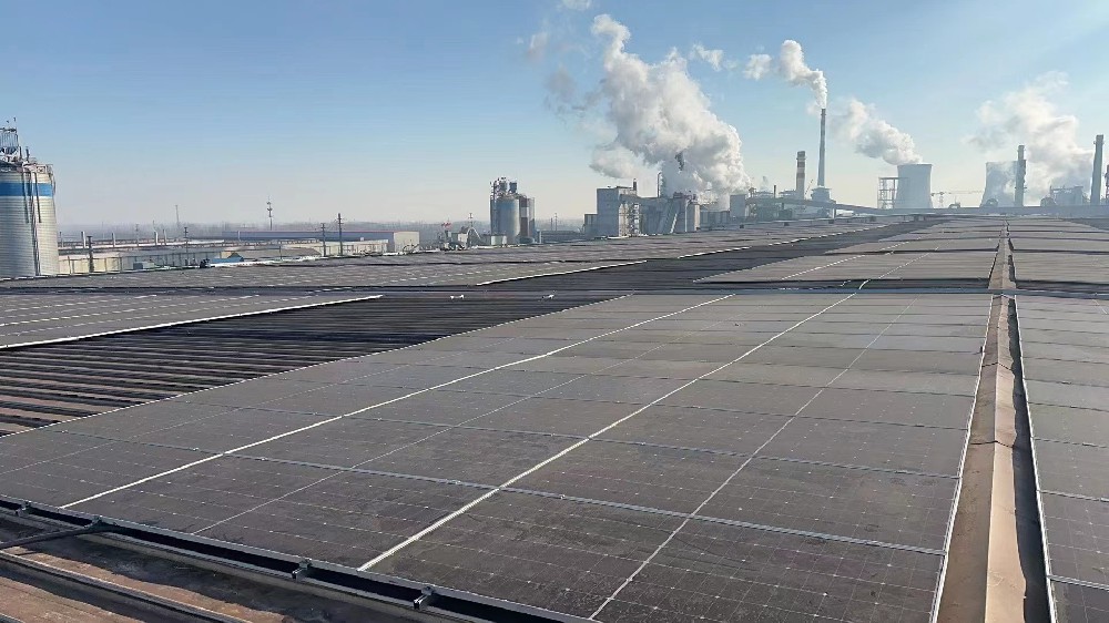 Case Sharing | Aosen Steel 5MW rooftop photovoltaic power station was successfully connected to the Grid